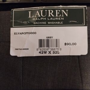 Ralph Lauren Men's Pants 42W - 32L Flat Front